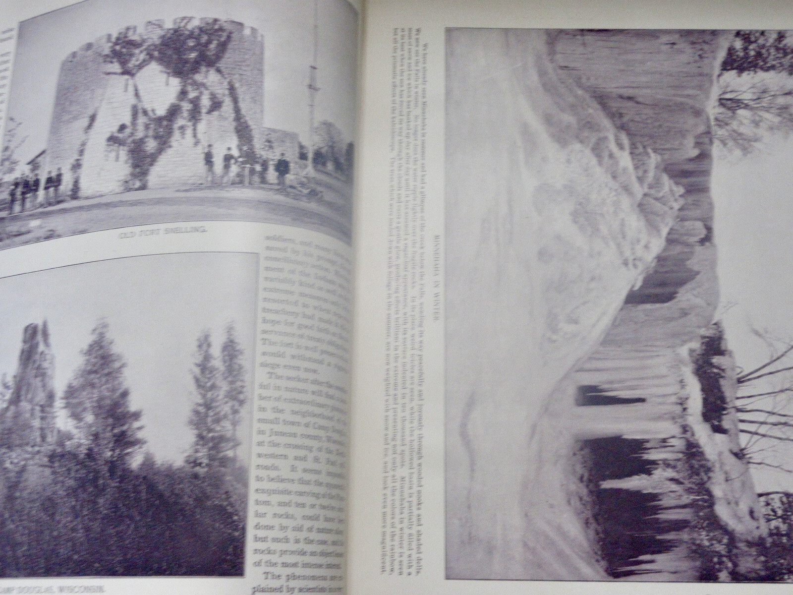 1894 A Complete Picturesque America 320pp NATIVE AMERICAN PHOTOS THE UPPER MISS