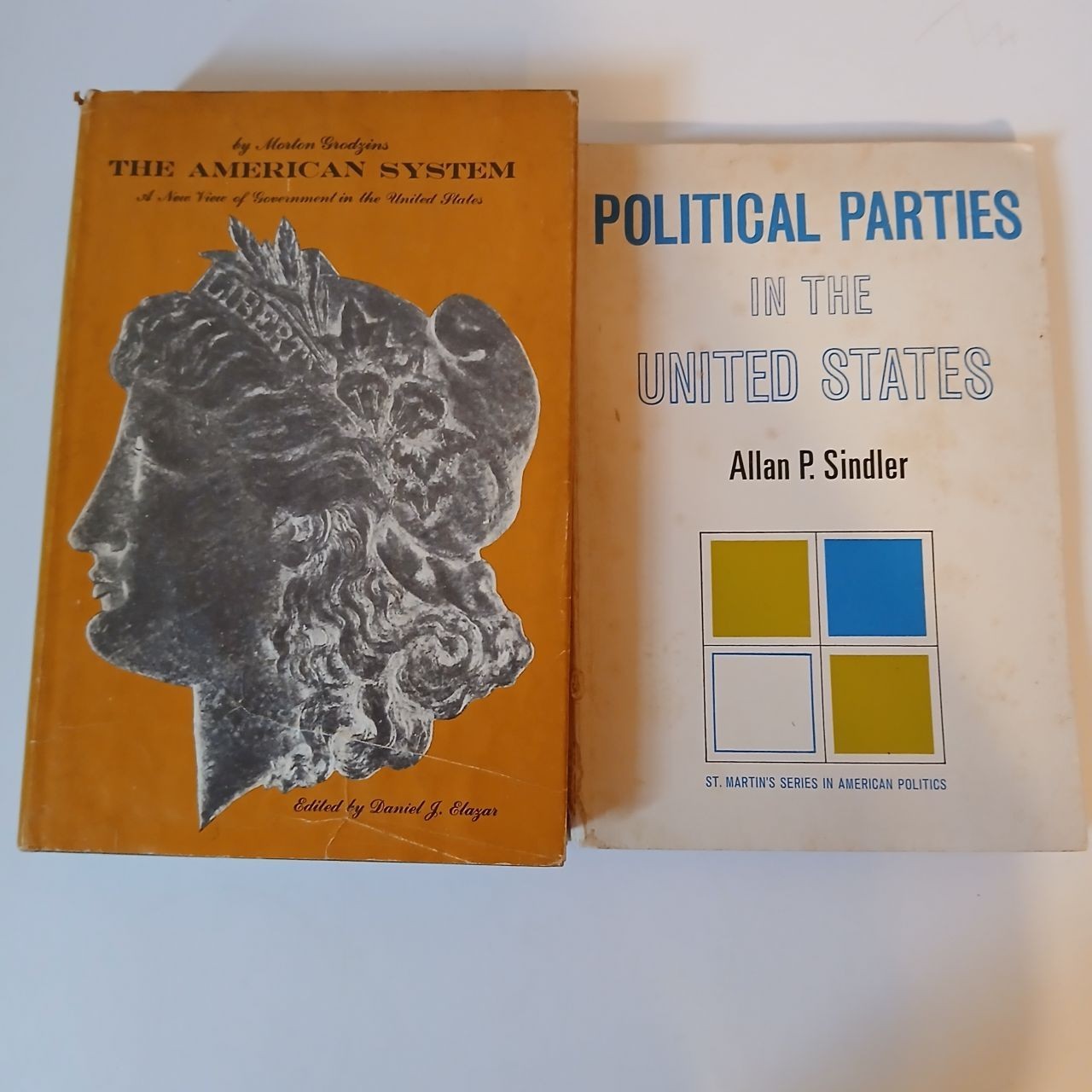 Mixed Lot 8 Political Science Books Vintage 1960s History US Politics