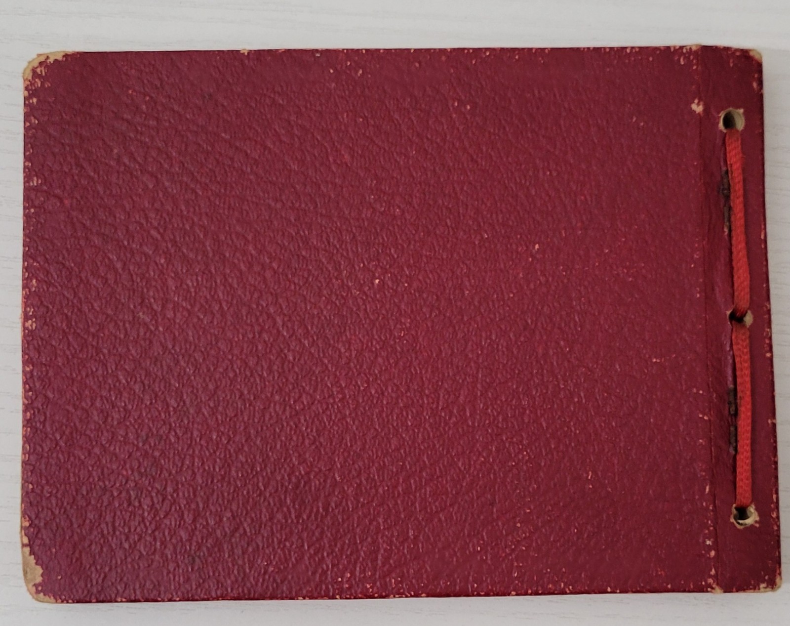 Vintage Autograph Book Young Girl School Friendship Handwritten 1941-1944