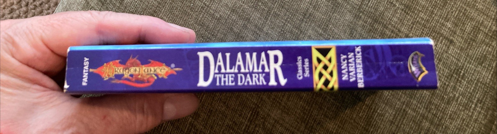 SF Vintage Pb, Dalamar The Dark by Berberick, Wizards Of The Coast pbo 2000, NF