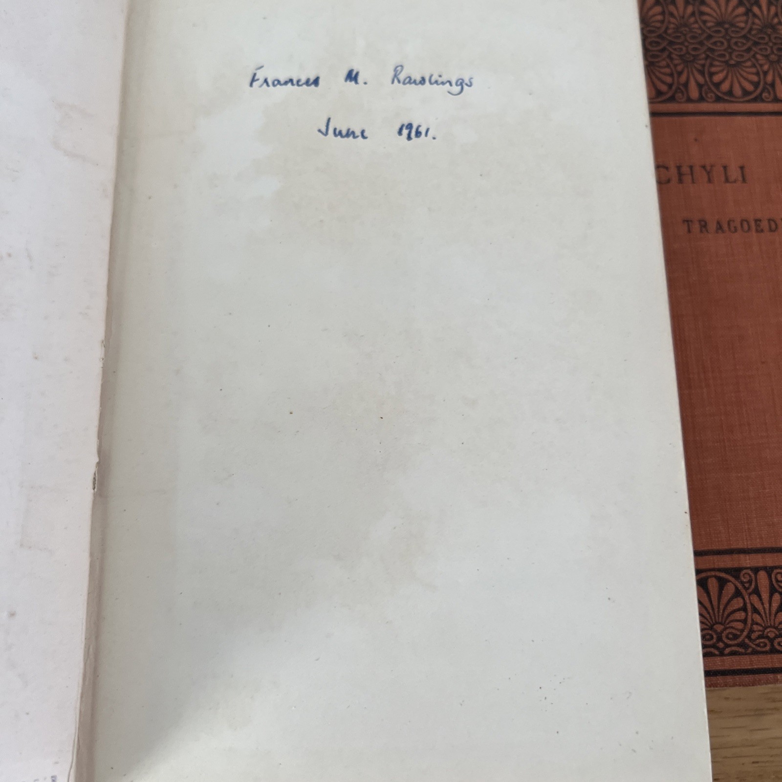 Vintage Oxford Classical Text Series Books X 3 Ancient Greek/latin Inc Evripidis