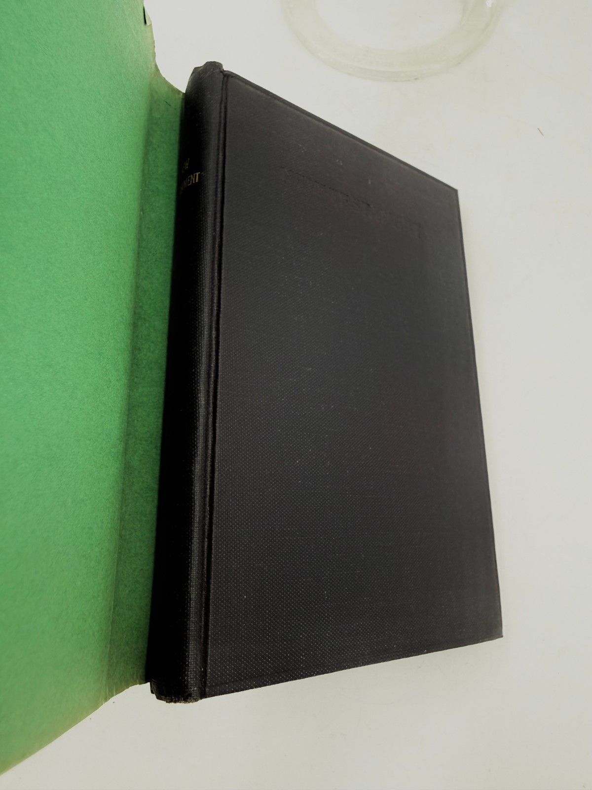 1951 New Testament KJV American Bible Society Hardcover w/DJ – Korean Issue