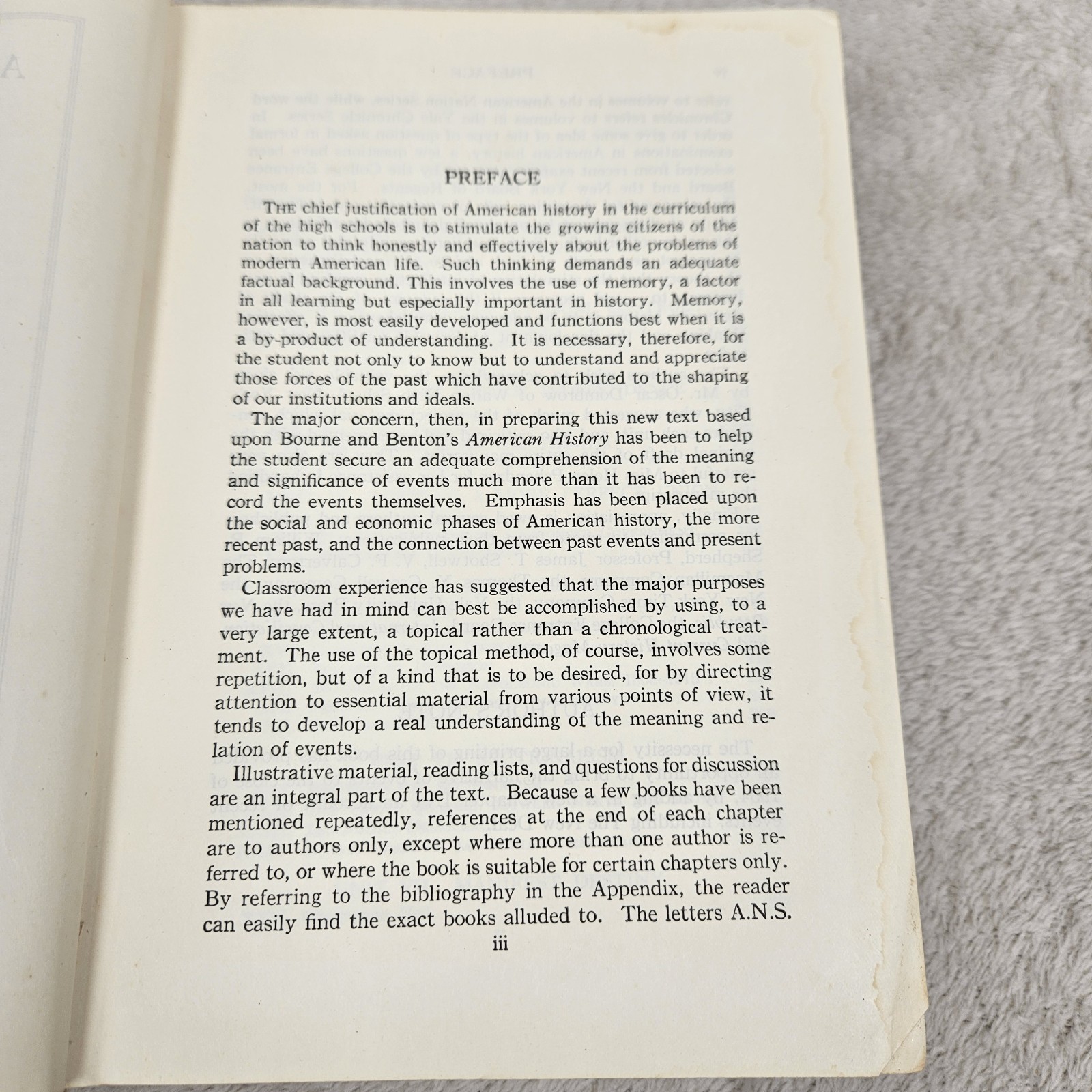 A Unit History Of The United States By William Hamm 1935 Vintage Hardcover