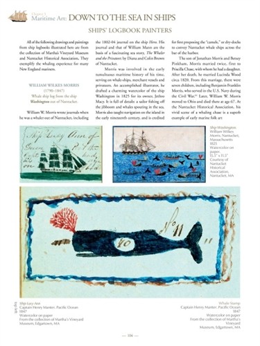 Folk Art of Cape Cod, Martha’s Vineyard & Nantucket Paintings Crafts & Carvings