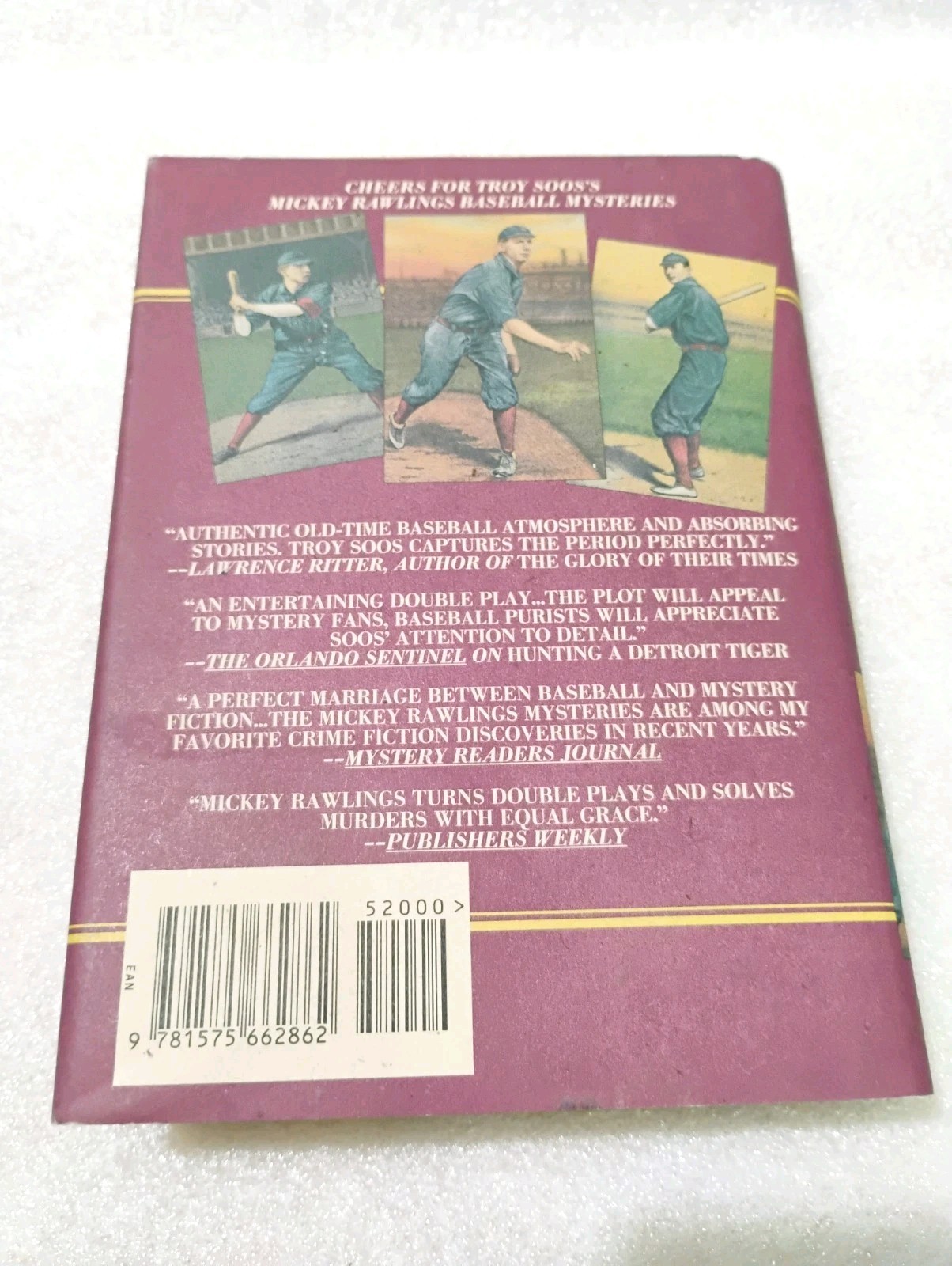 THE CINCINNATI RED STALKINGS by Soos, Troy – Signed By Author!