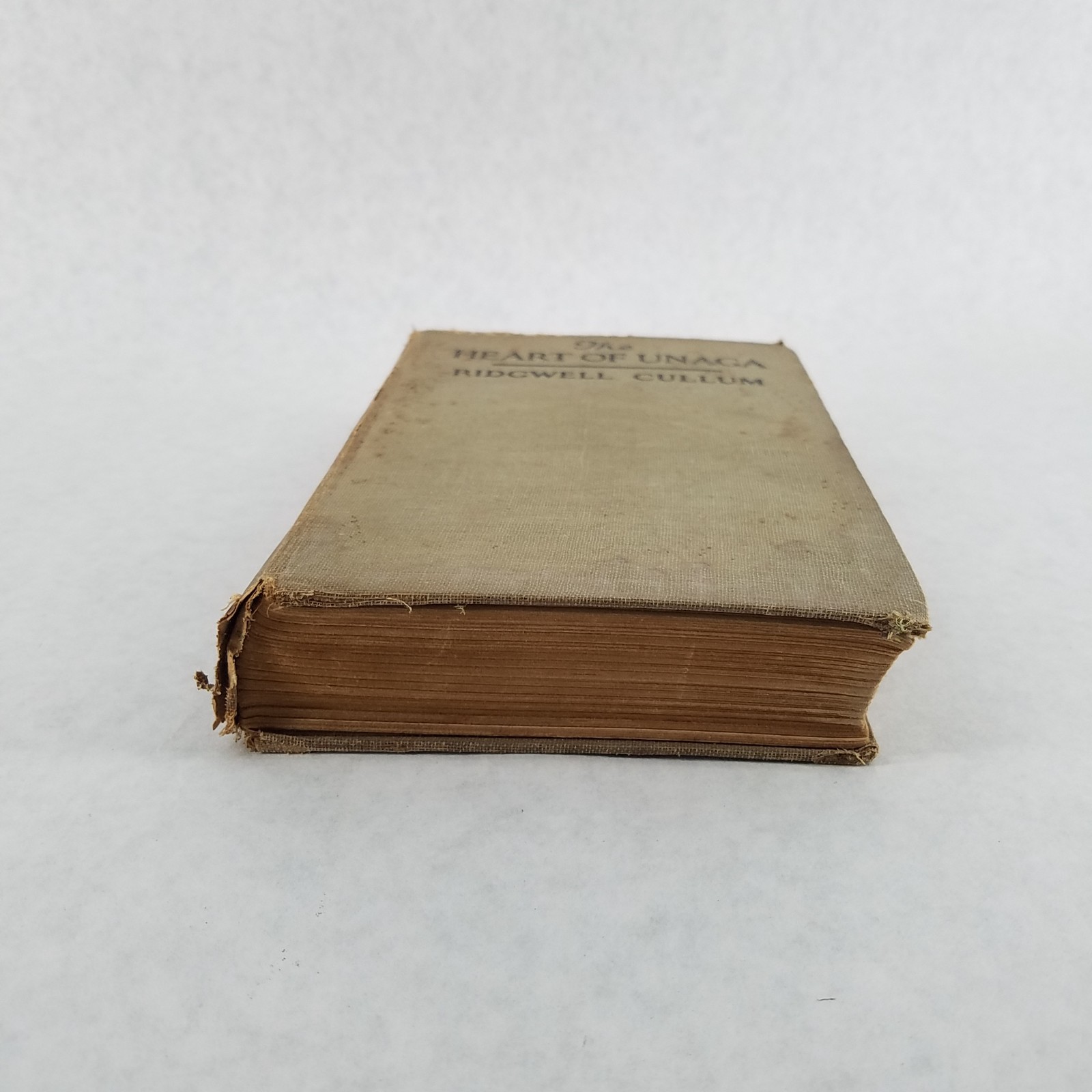 The Heart of Unaga – 1920 Hardcover by Ridgwell Cullum