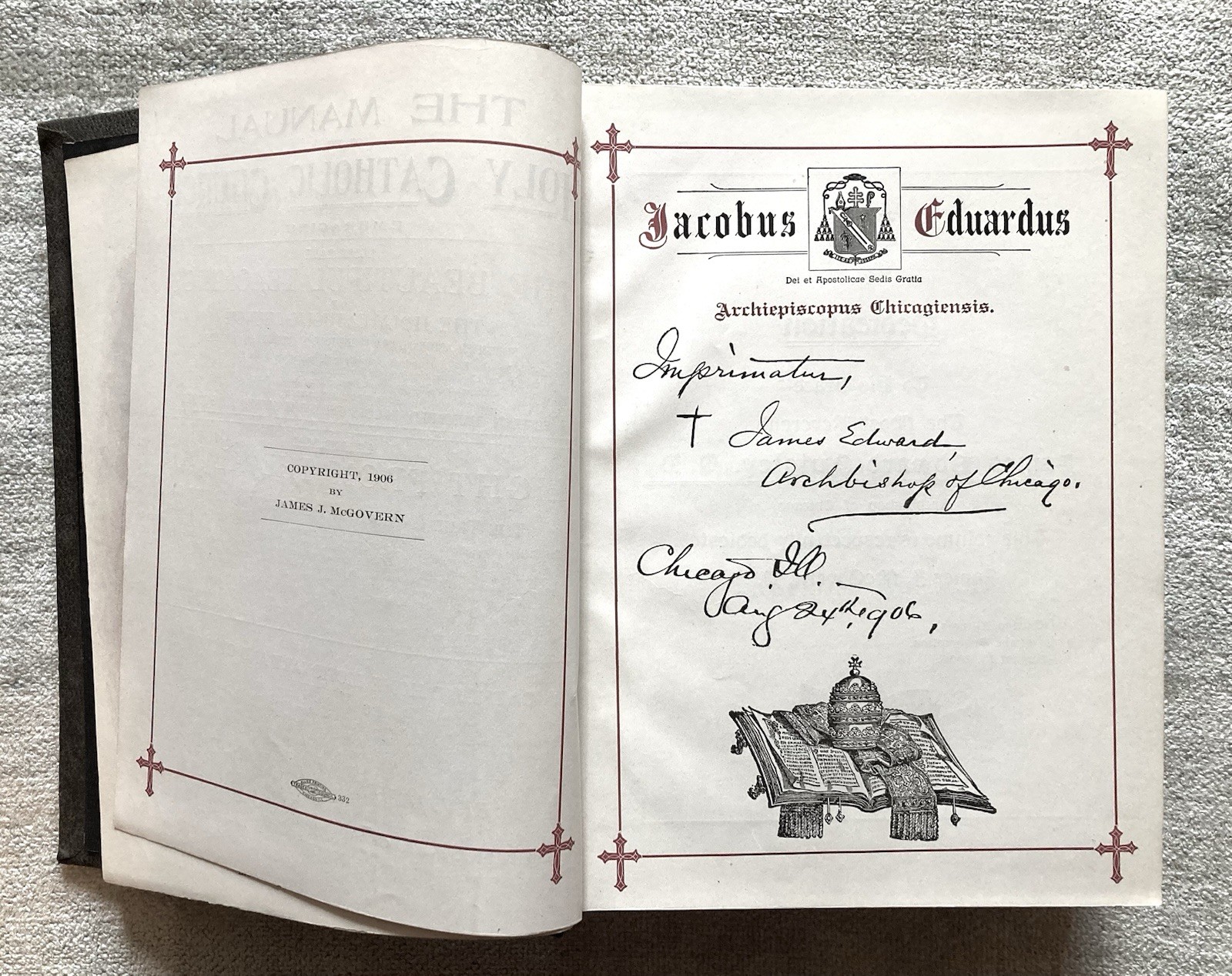 Manual Of The Holy Catholic Church, 1906, Part Two, Light From The Altar, Illus.