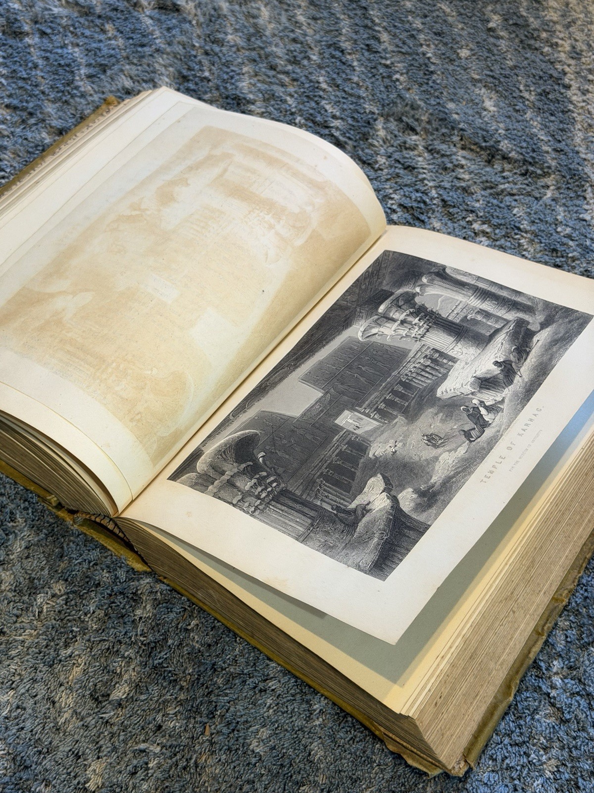 MUSEUM OF ANTIQUITY Vintage Hardcover Book Illustrated 1880 Ancient Life