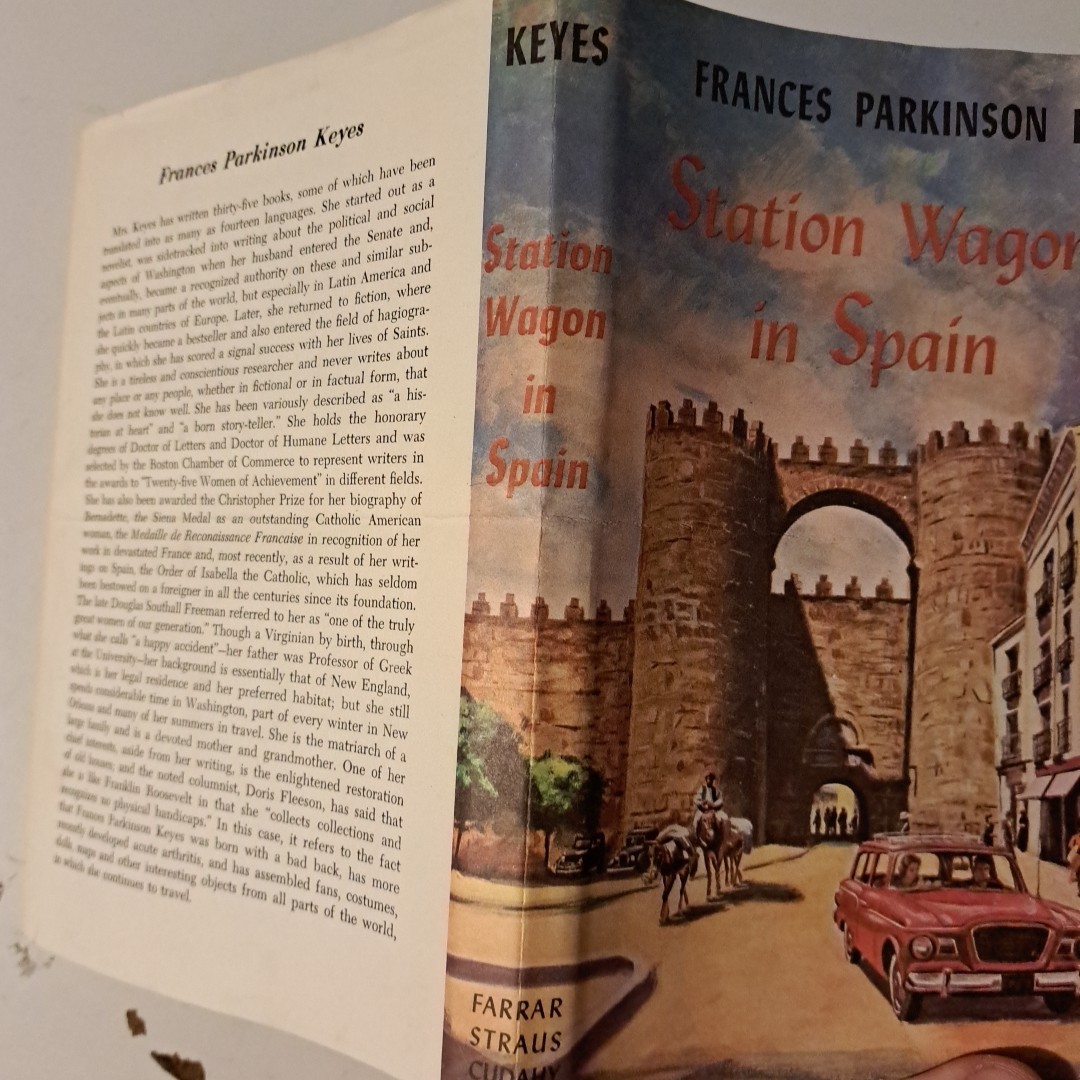 Station Wagon In Spain, Frances Parkinson Keyes💥1959 HC BCE DJ 224 Pages