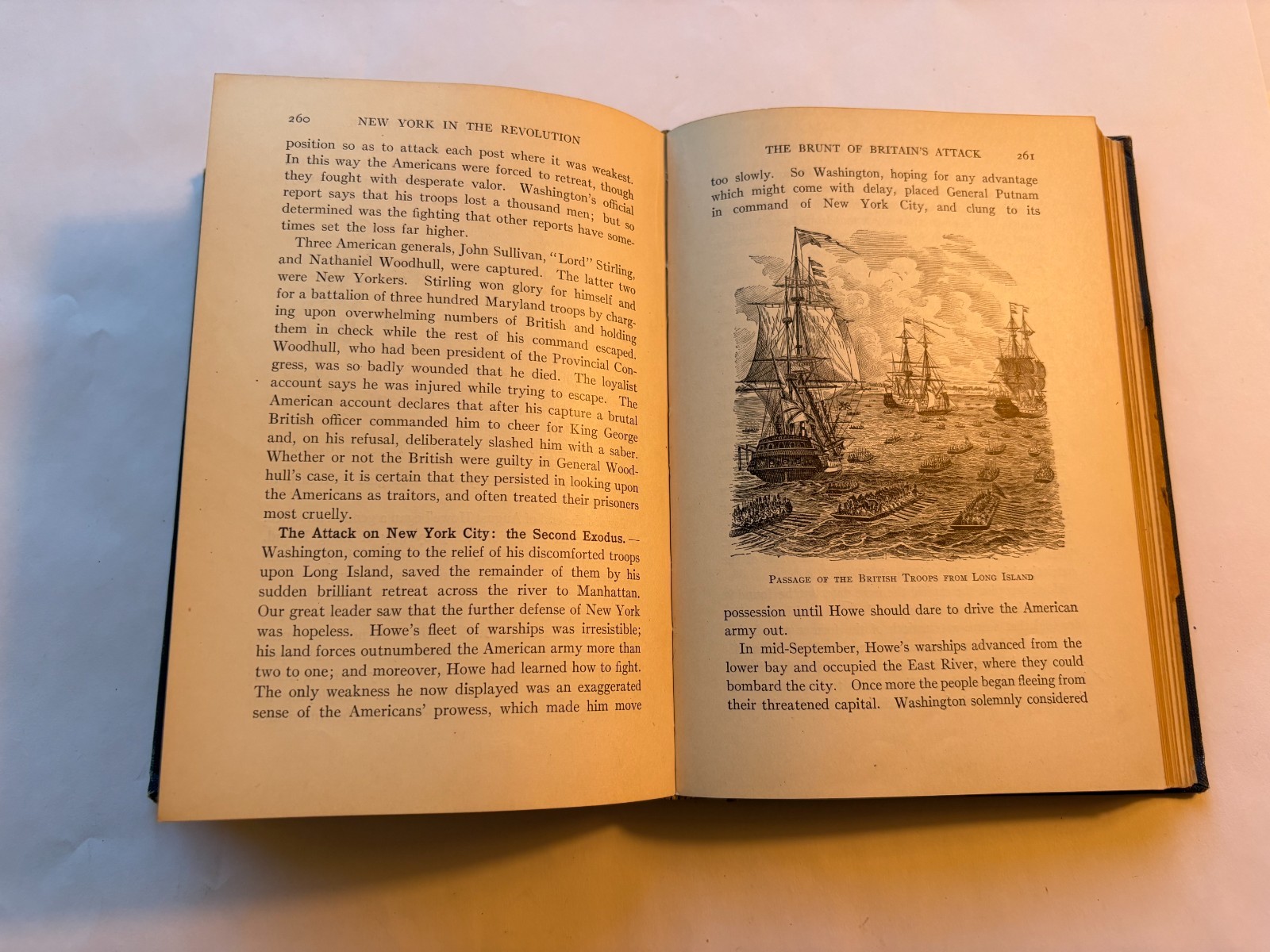 New York , History of, by Charles F. Horne 1st Ed. incl NY 1916 Map HC Rare VG+