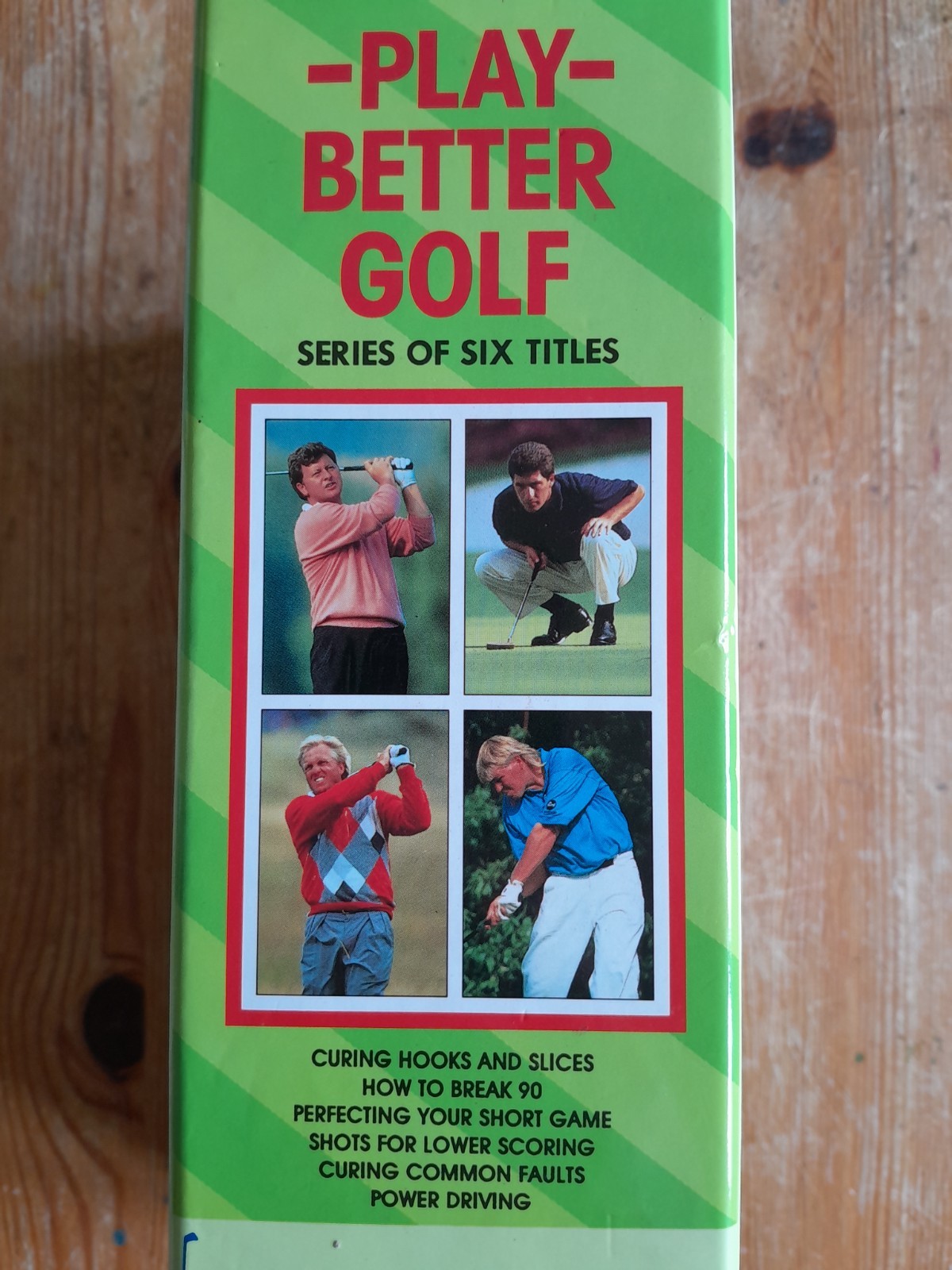 Play Better Golf – Series of Six Titles by Beverly Lewis – illustrated slip case