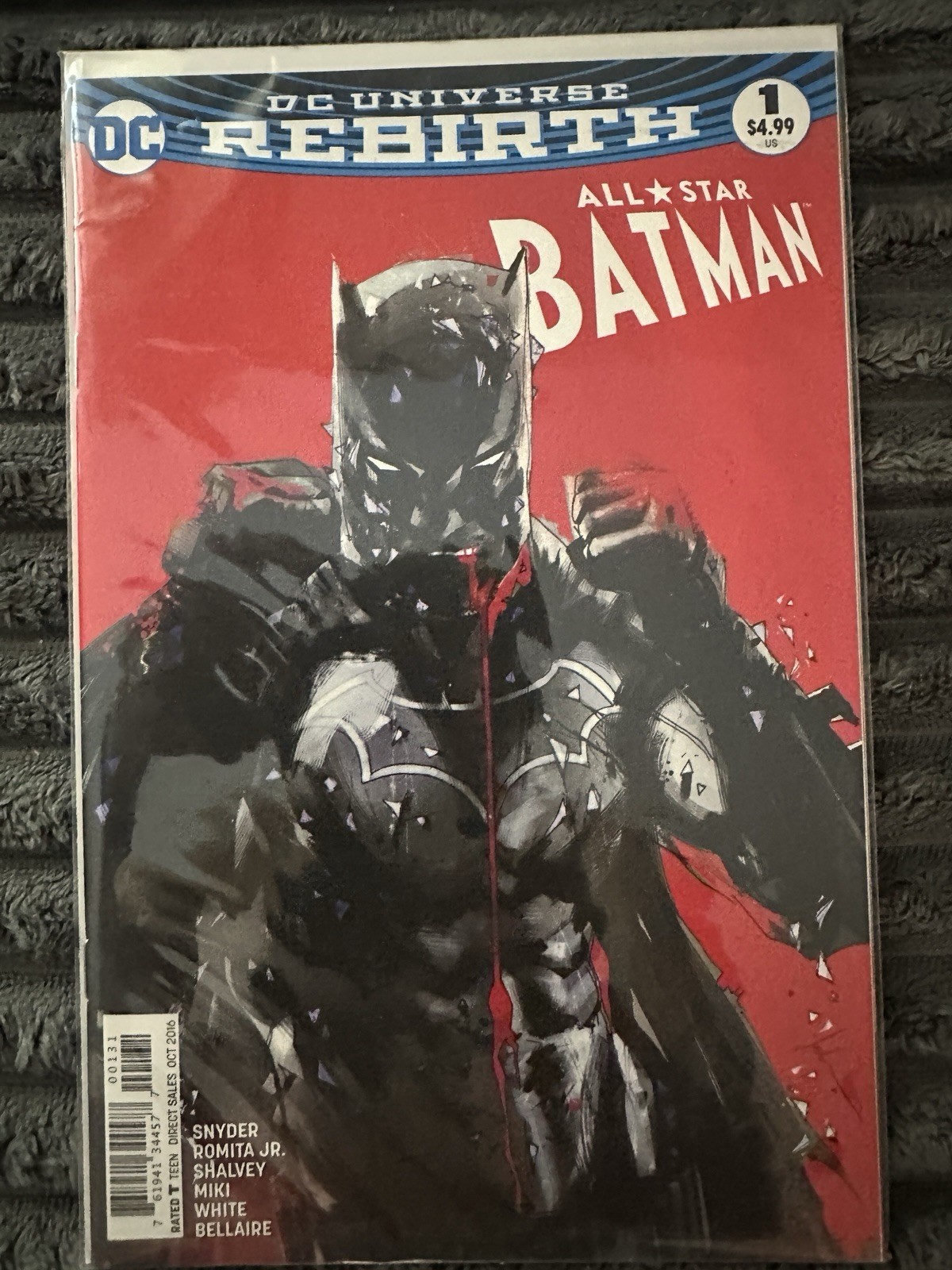 DC COMICS – BATMAM – DC Univers Rebirth All Star Batman 2016, 2017 (H)