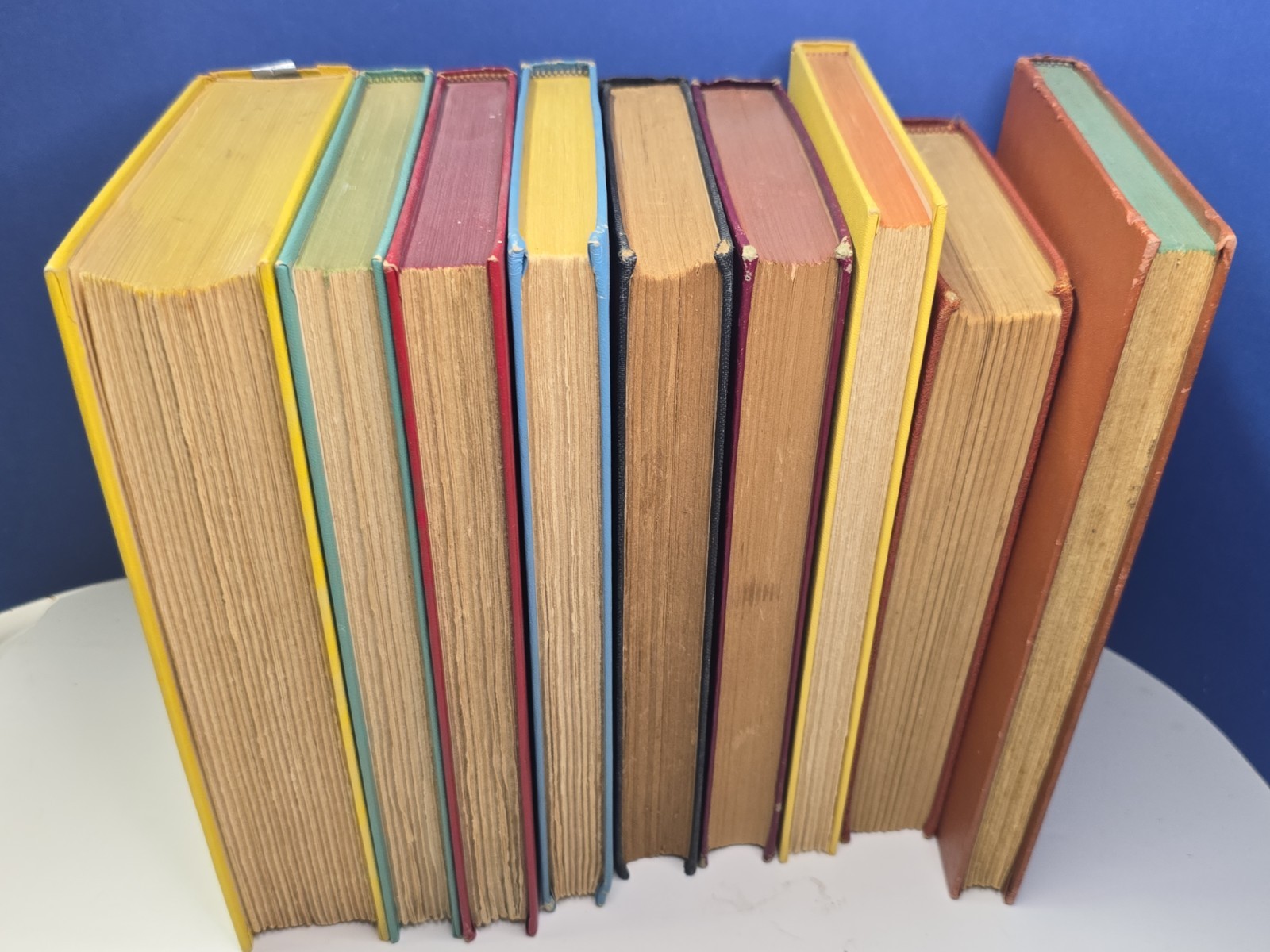 Ellery Queen Hardcover Books Mystery Crime Vintage Lot of 9 Thrillers