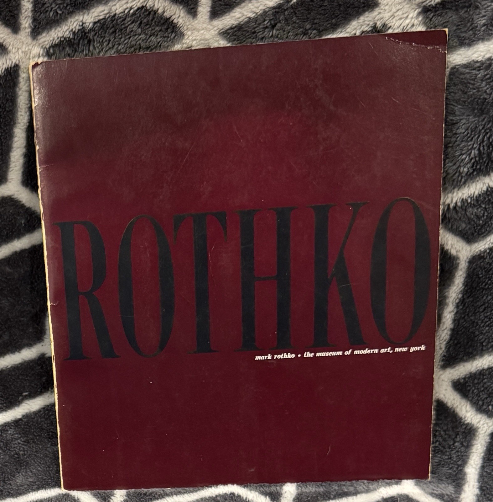 Mark Rothko MOMA New York Painting Catalog 1961 Art Vintage Original Rare Book