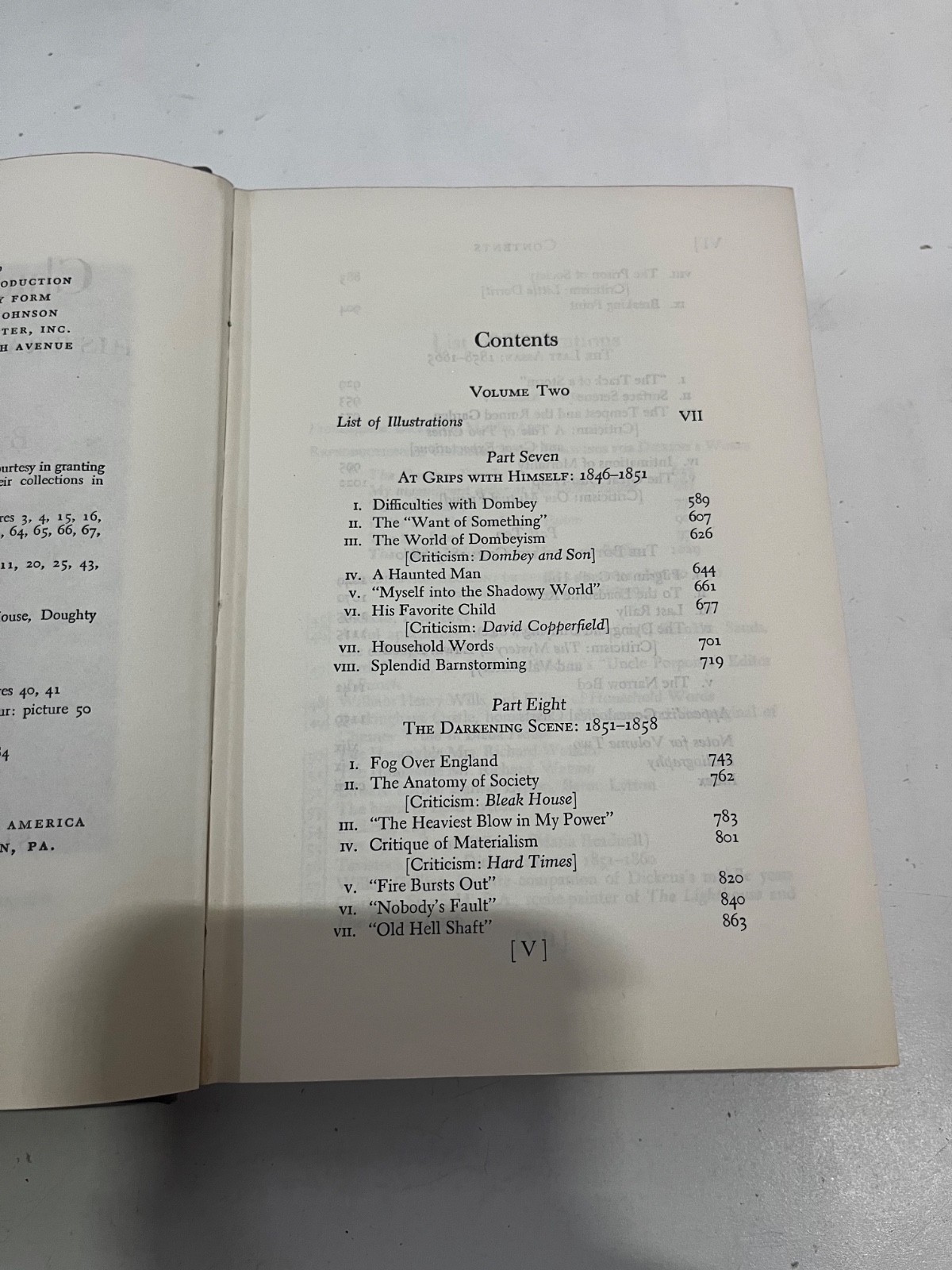 CHARLES DICKENS HIS TRAGEDY & TRIUMPH VOL.1, II BY EDGAR JOHNSON 1952 HRDCVR