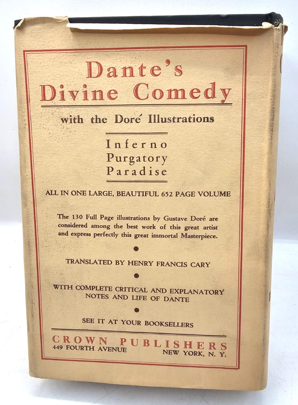 The Complete Poems Of John Milton Crown Publishers 1936 Dore Illustrations HC