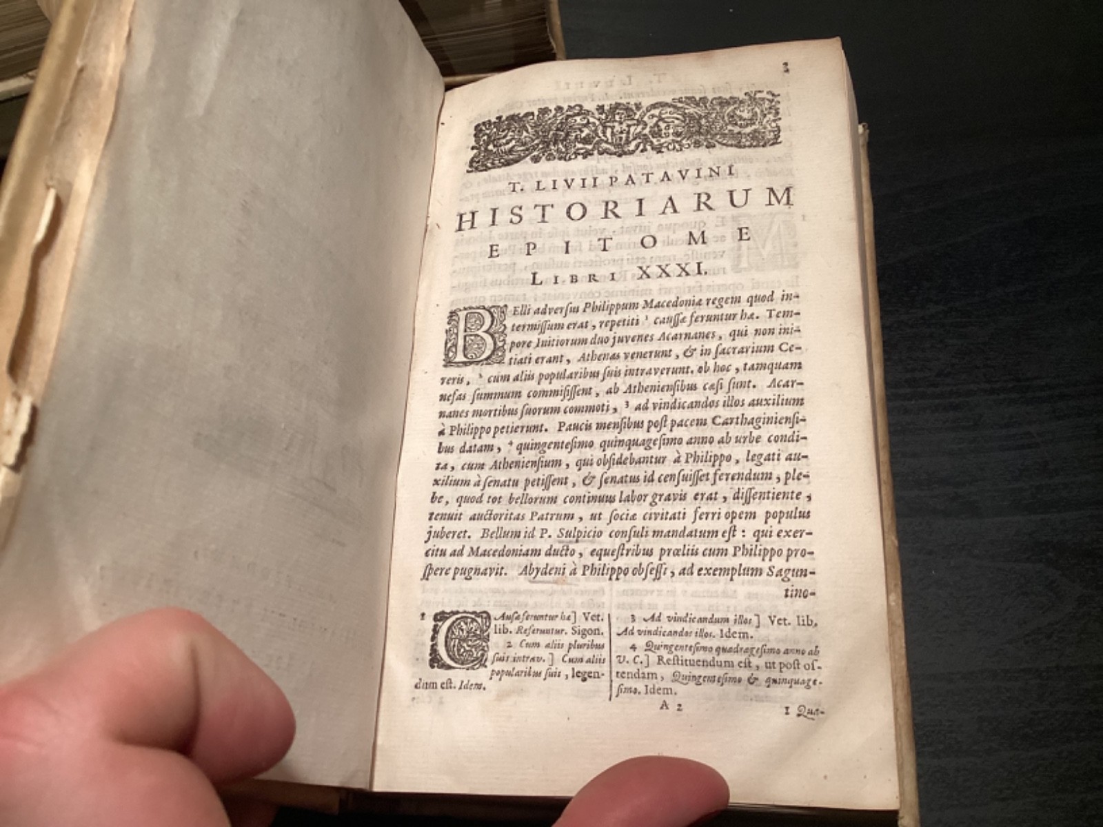 1678 T. Livii Paganini Historiam Ab Urbe Condita – House Of Elzevir – See Below