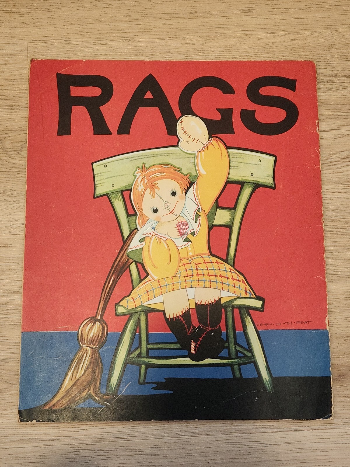 Rags 1929 Fern Bisel Peat 650 The Saalfield Publishing Co. VERY GOOD CONDITION