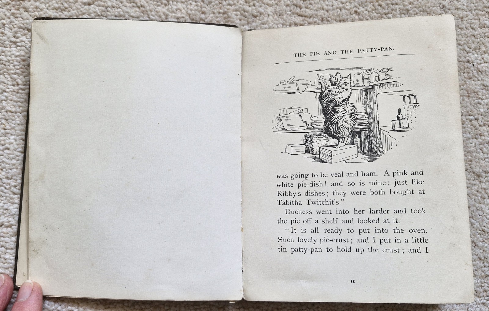 The Pie And The Patty-Pan By Beatrix Potter, 1st Edition, 1905, Frederick Warne