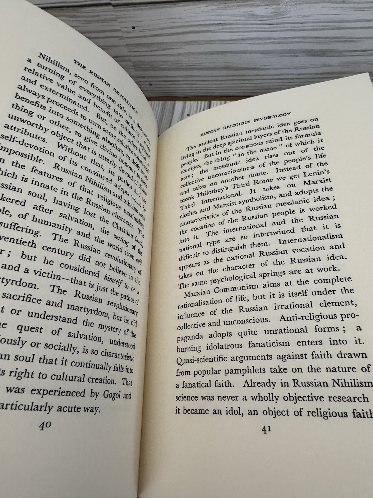 Russian Religious Psychology Communism 1961 HC Michigan Press