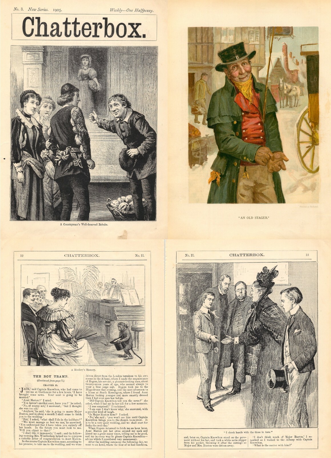 Chatterbox, Vol.4 (1898-1905) – Old Rare Illustrated Victorian Magazine on DVD