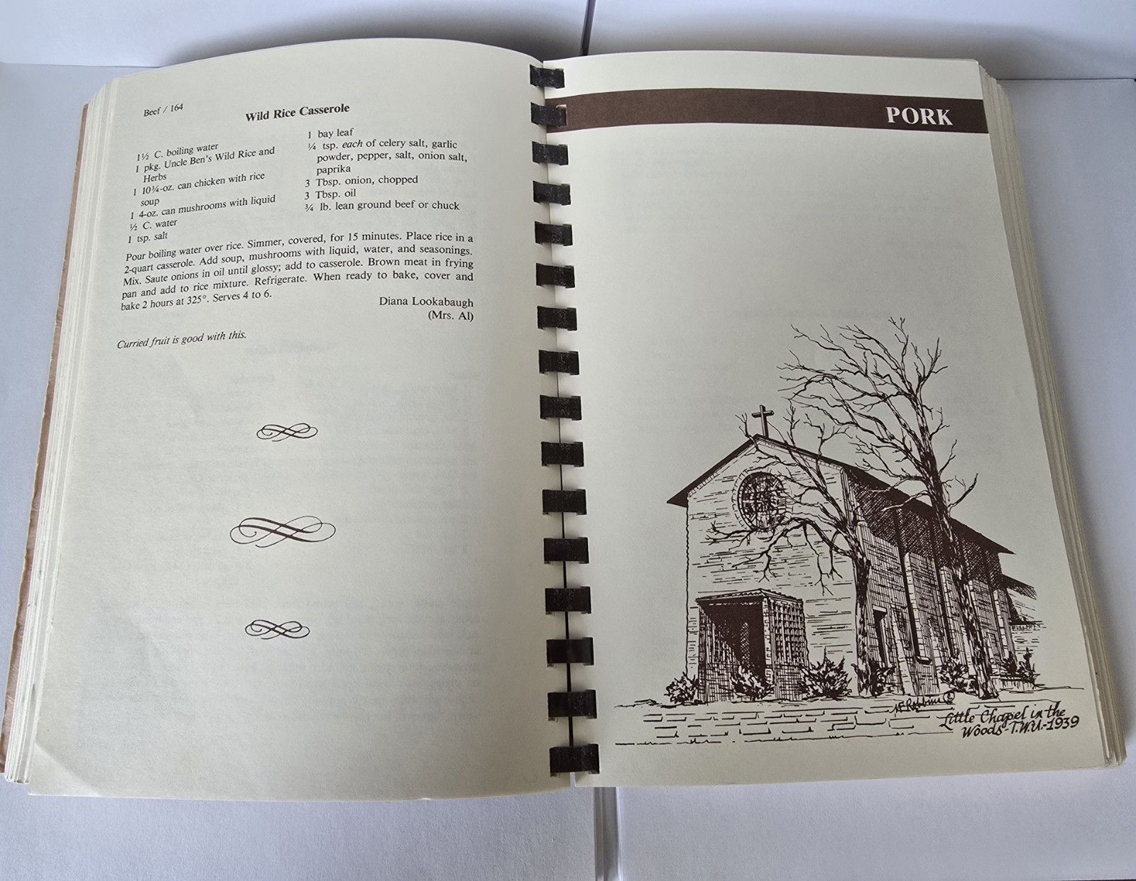 1st Ed 1980 Vintage Cookbook The Denton Woman’s Club Texas