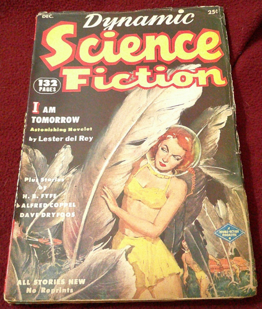 Dynamic Science Fiction #1 December 1952 Lester Del Rey, Poul Anderson