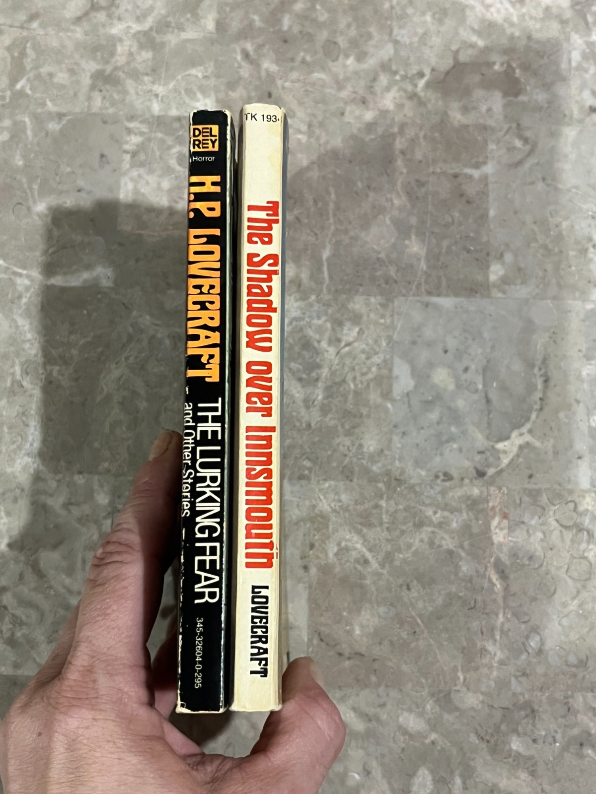 Lot of 2 H. P. Lovecraft Paperbacks: The Shadow Over Innsmouth & Lurking Fear