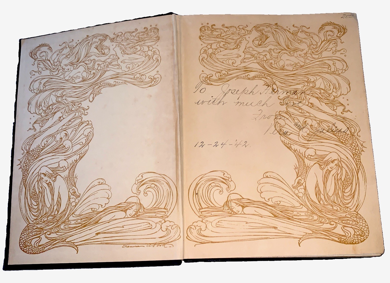 ” GRIMM’S FAIRY TALES ” 1942 HC/ELENORE ABBOTT ILLUSTRATIONS