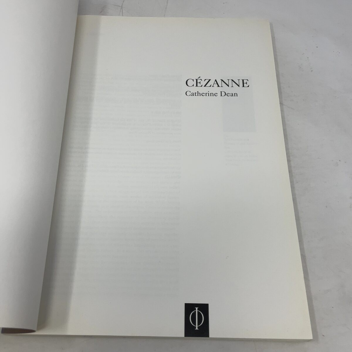 Cézanne by Catherine Dean PB First Edition Like New 1991