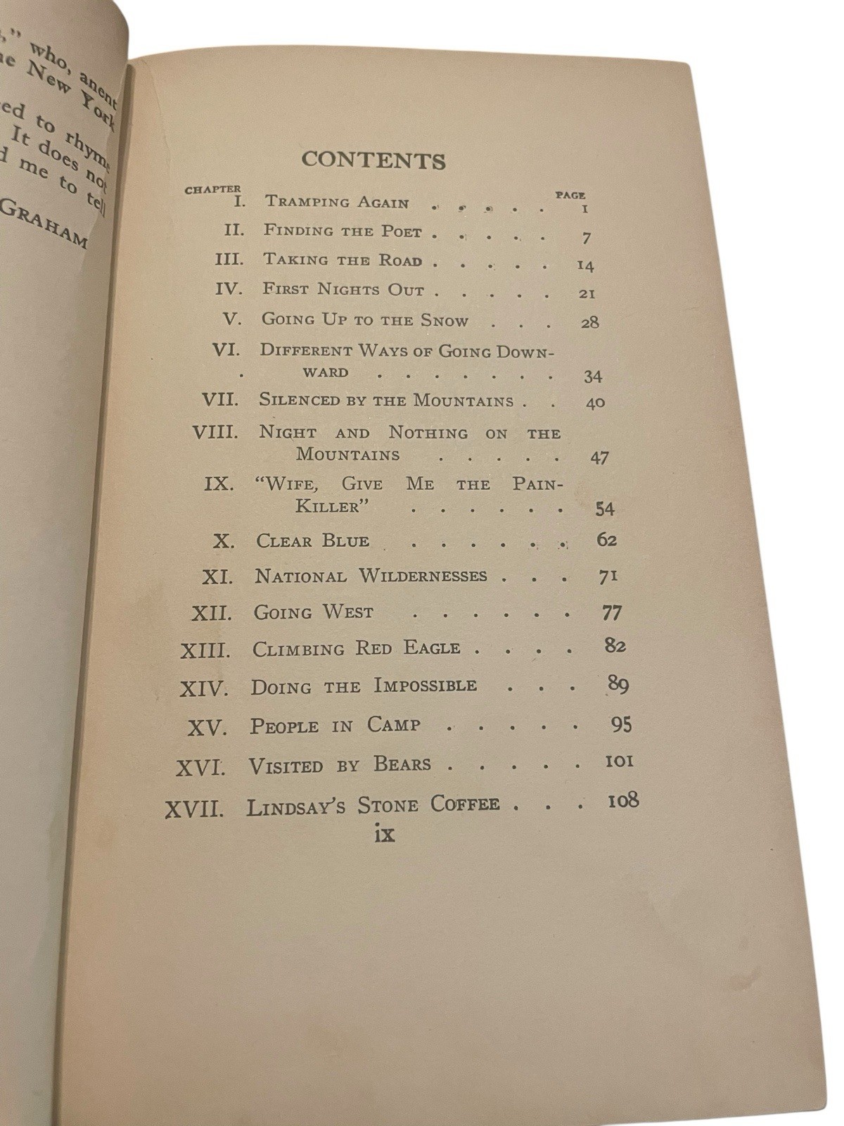 Tramping With A Poet In The Rockies By Stephen Graham 1922 Hardcover Edition