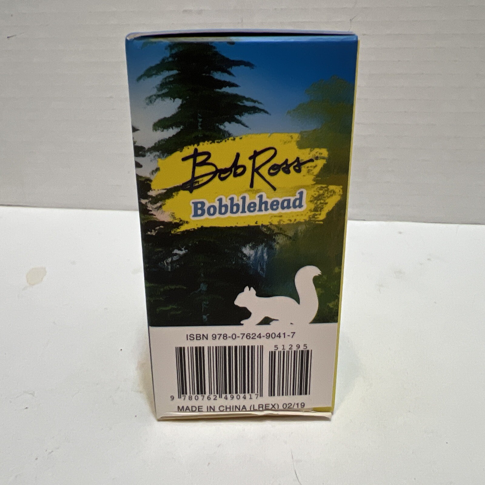 NEW RP Minis Bob Ross Bobblehead Sound of Witty Sayings & Flipbook 30 Paintings