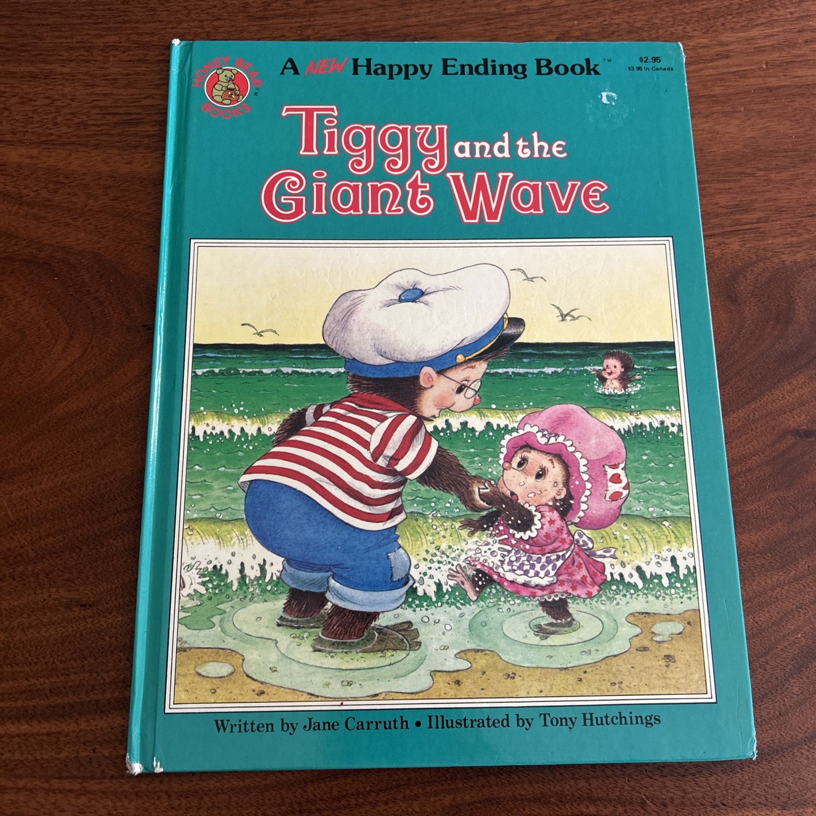 A Happy Ending Book Tiggy VTG 1986 Set Of 3 Honey Bear Books Jane Carruth