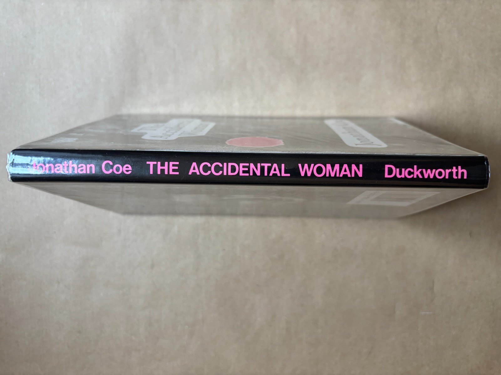 Jonathan Coe The Accidental Woman 1987 first edition 1st/1st What a Carve Up