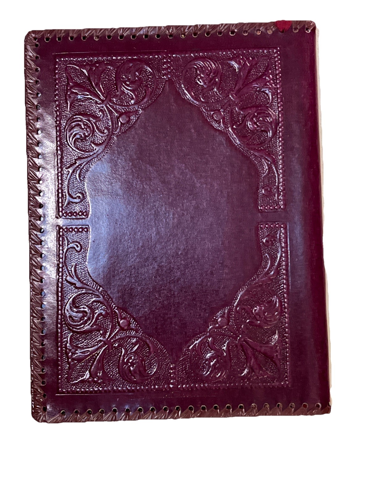 Antique Victorian Era Embossed Leather Book cover