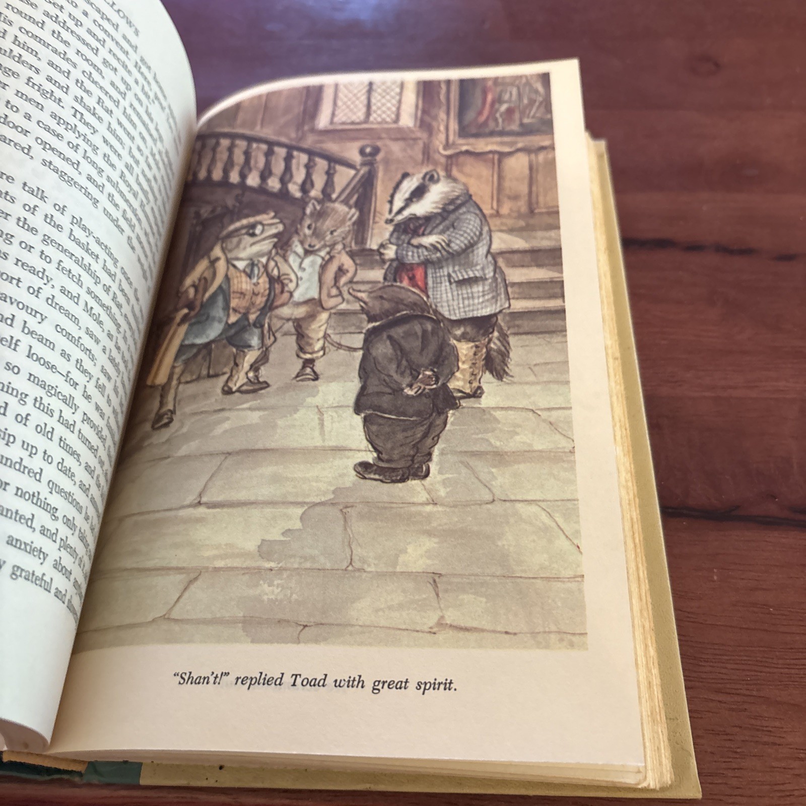 THE WIND IN THE WILLOWS by Kenneth Grahame 1966 Junior Deluxe Edition HC