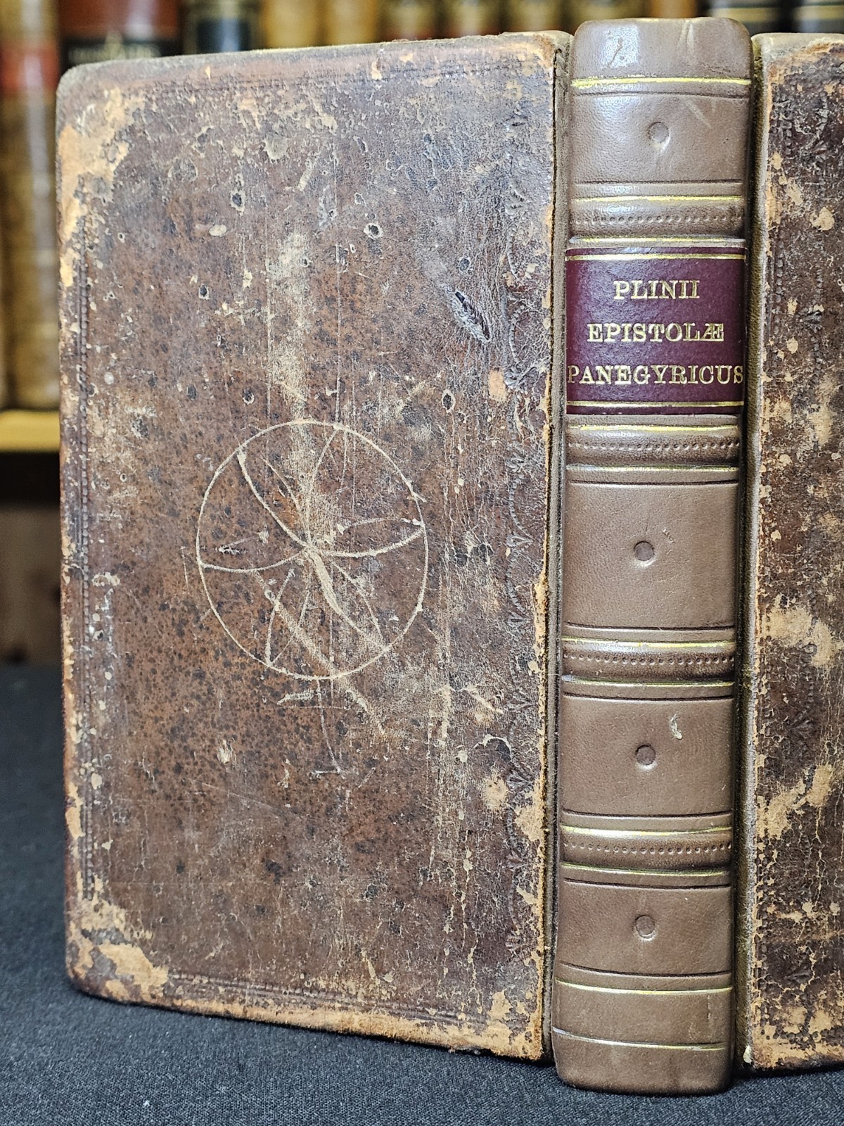 1722 Pliny the Younger Caecilii Secundi Epistolae Et Panegyricus ROMAN WORKS