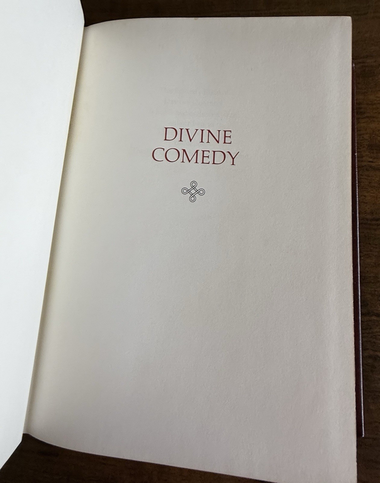 THE DIVINE COMEDY Dante Alighieri 1977 Franklin Library Limited Ed Leather Bound