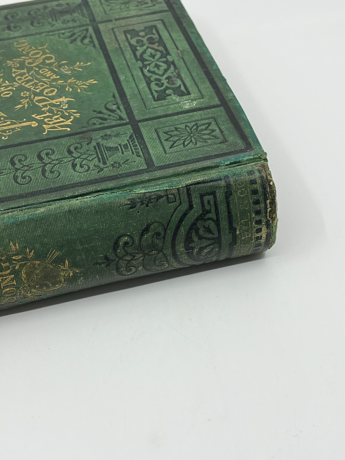 Festival of Art Poetry and Song 1880 Vintage Hardcover RARE Illustrated Saunders