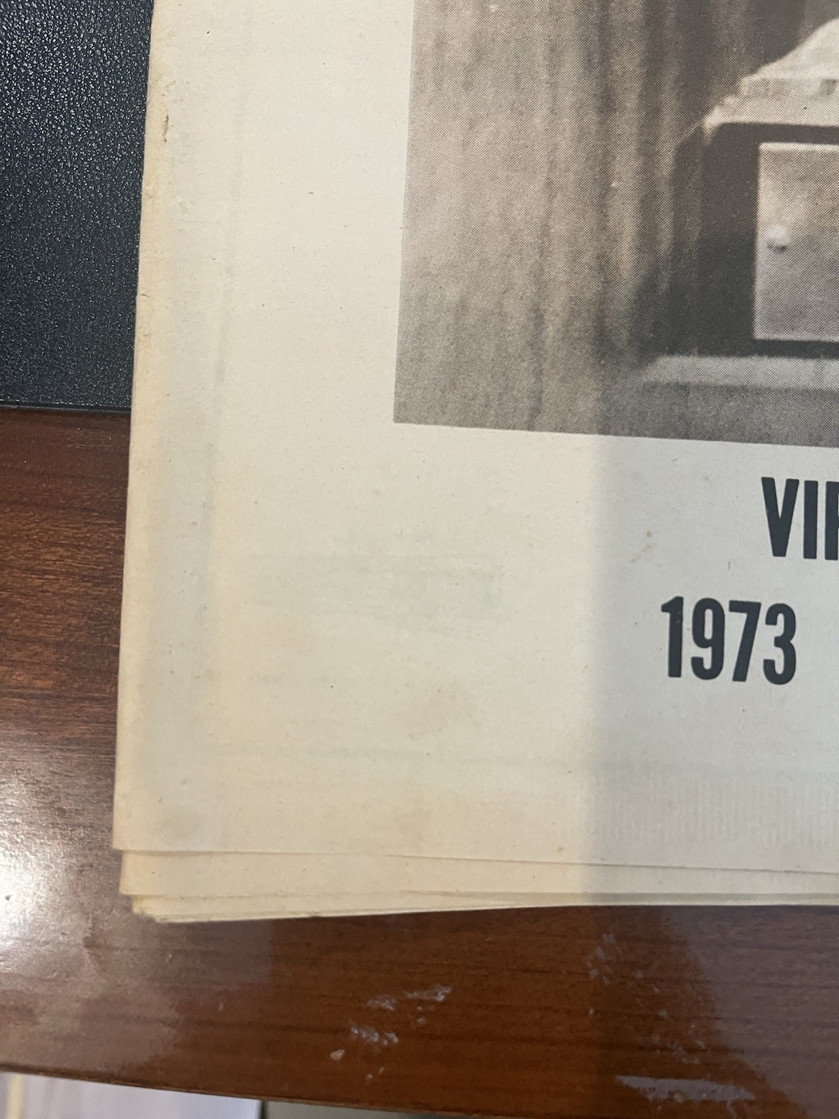 The Blacksburg Sun – VA Tech NIT Champions Souvenir Edition (1973)