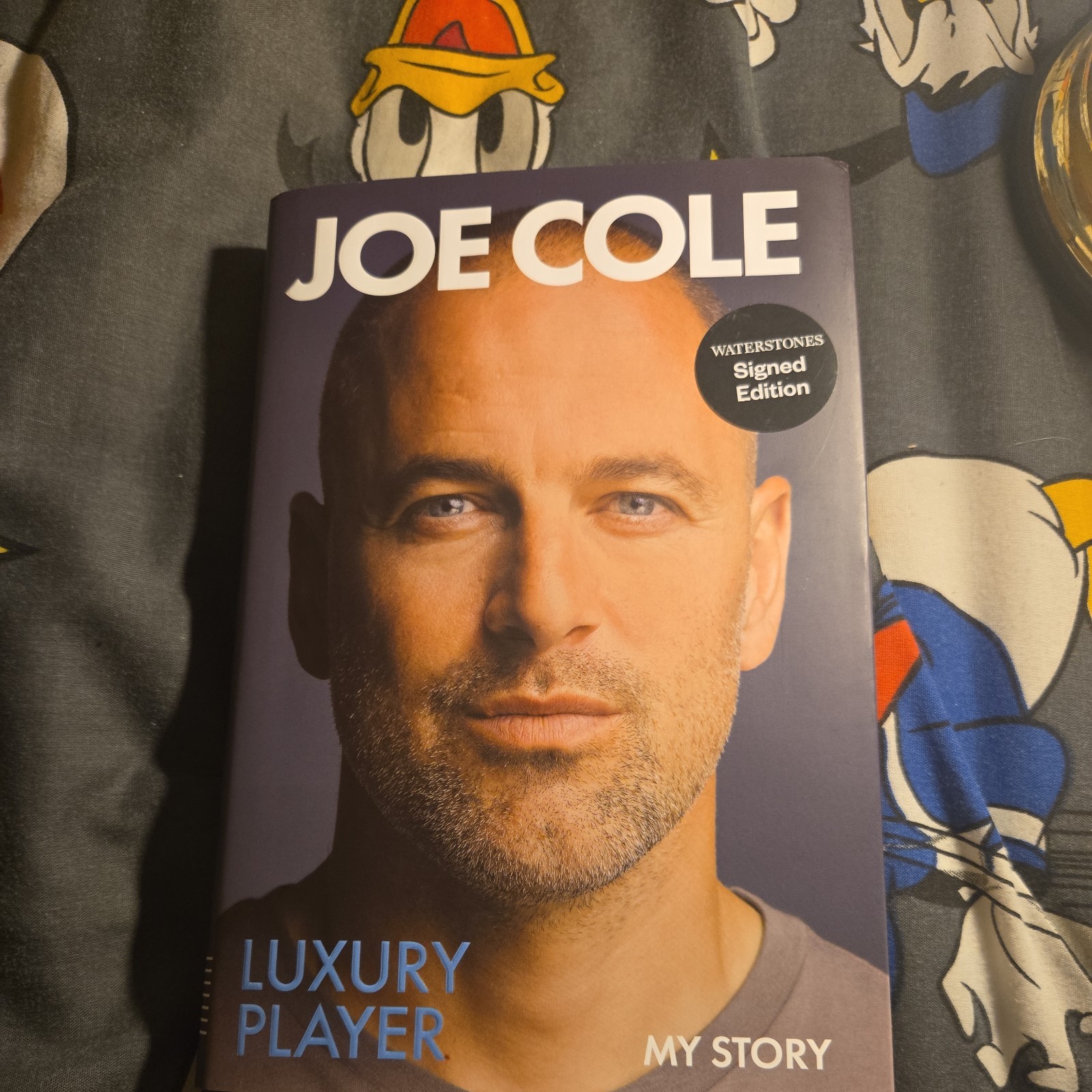 Joe Cole – Luxury Player Signed 1st Edition HB Autobiography Book