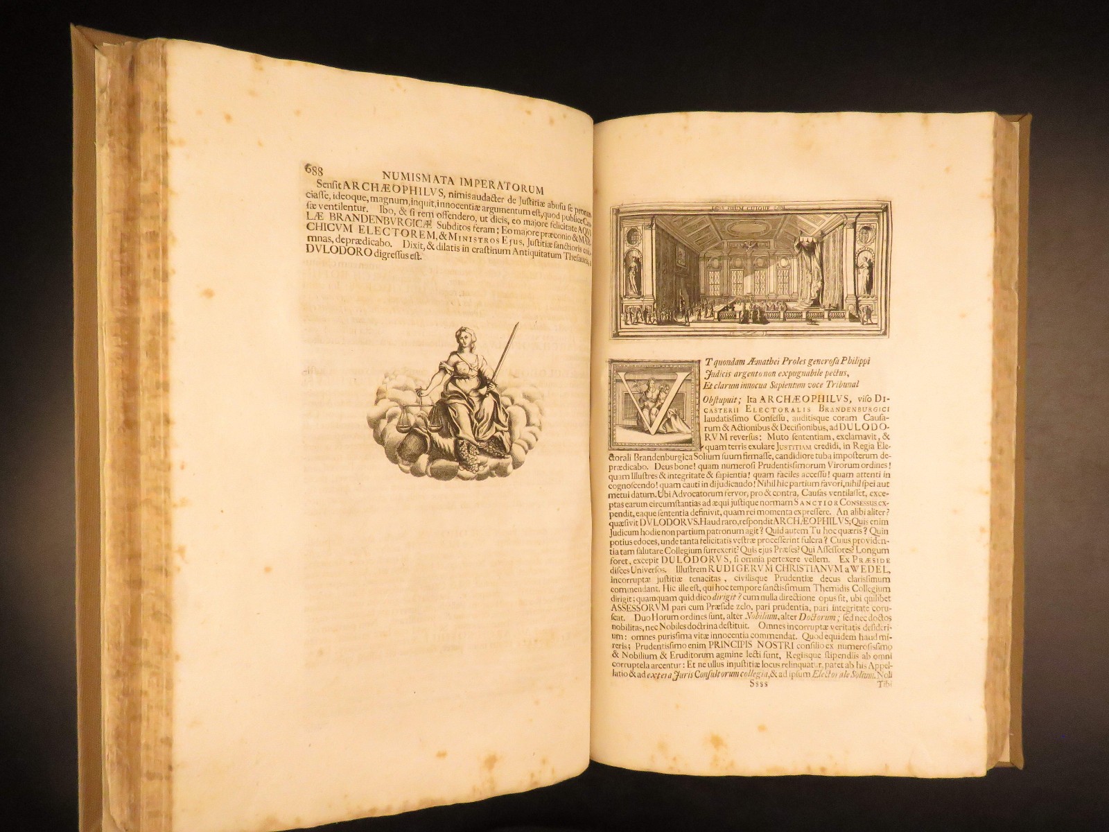 1696 – Ancient Roman Coins & Numismatics – Beger | Julius Caesar | Illustrated