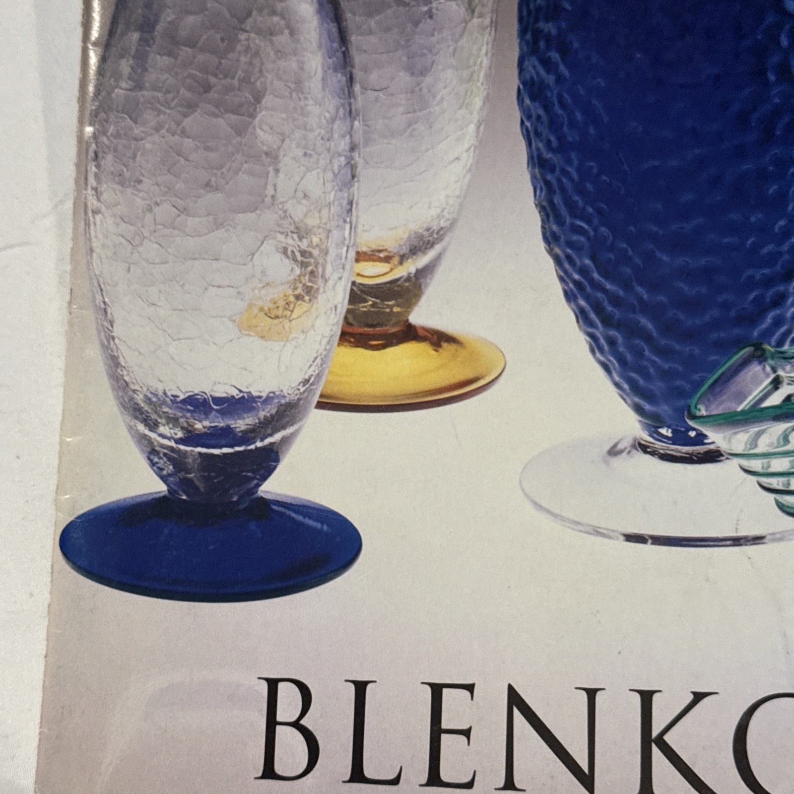 Blenko Blenko Catalog Original Color Guide Reference Book 1998