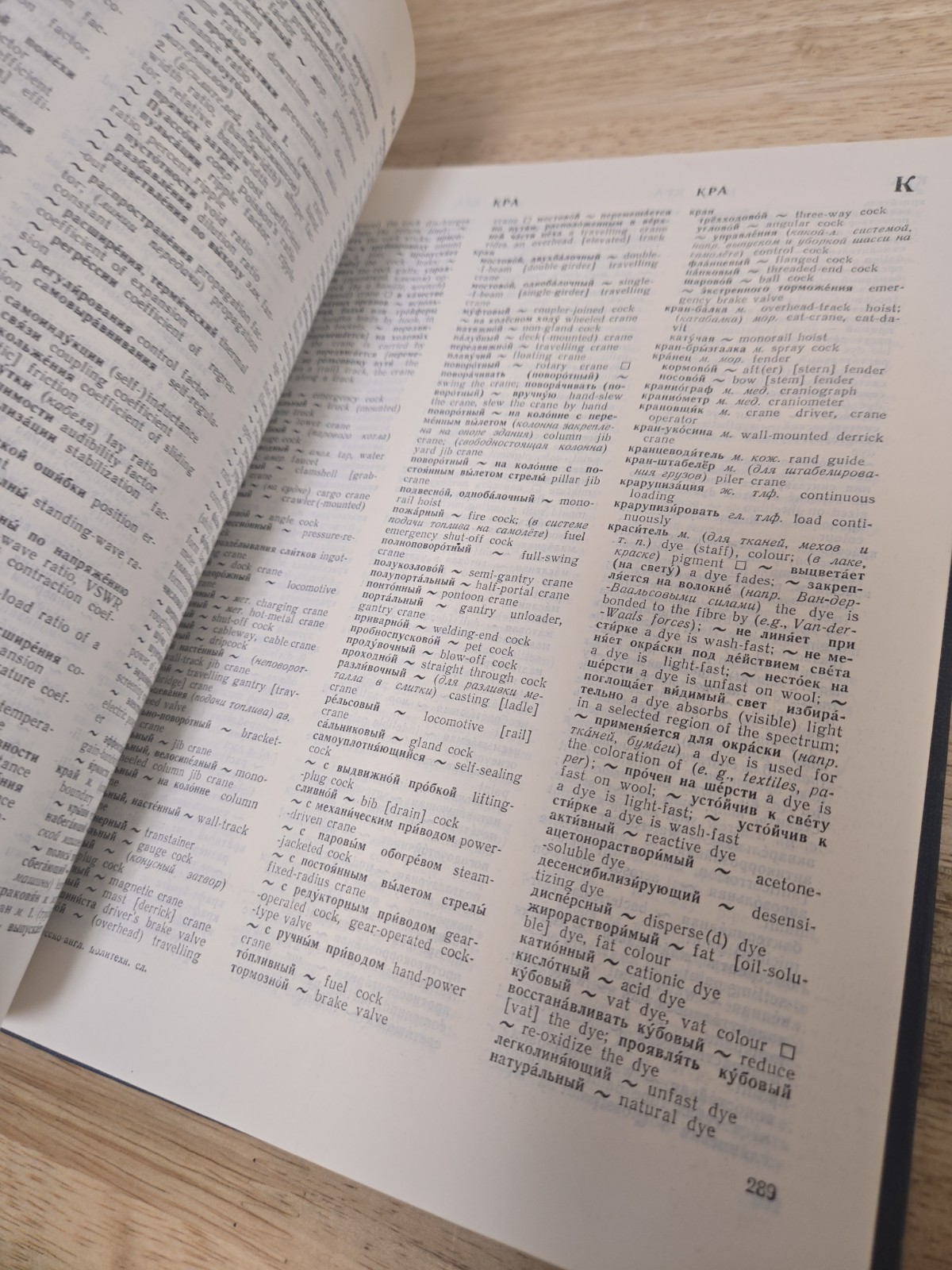 1980 Vintage Russian-English Polytechnical Dictionary