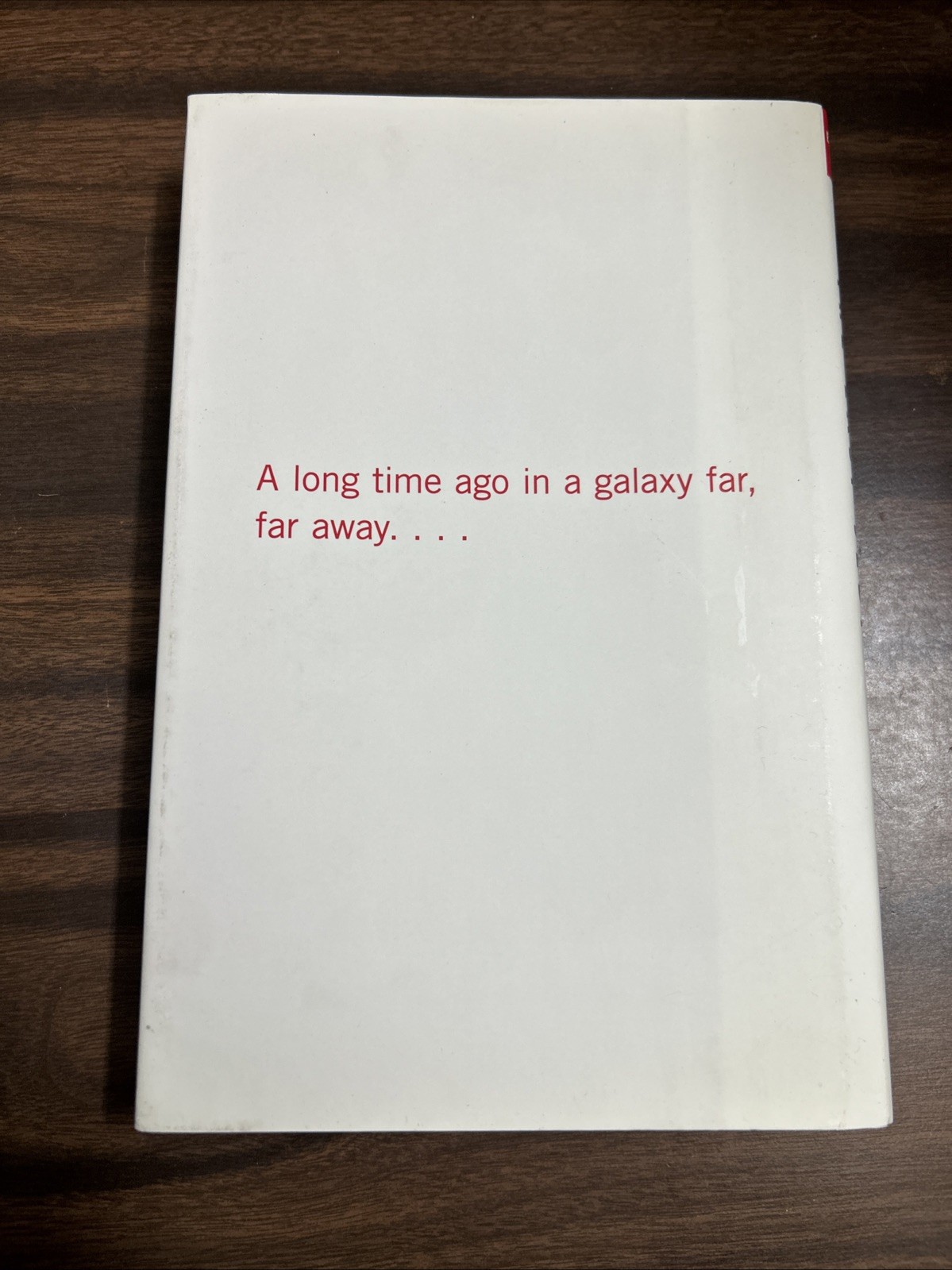 Star Wars The Last Jedi 2018 Expanded Edition w/ Color inserts SIGNED HC VG