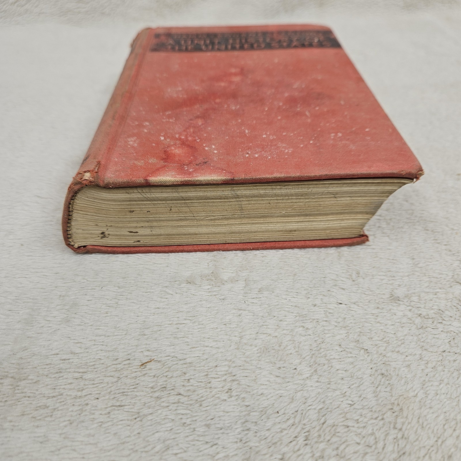 A Unit History Of The United States By William Hamm 1935 Vintage Hardcover