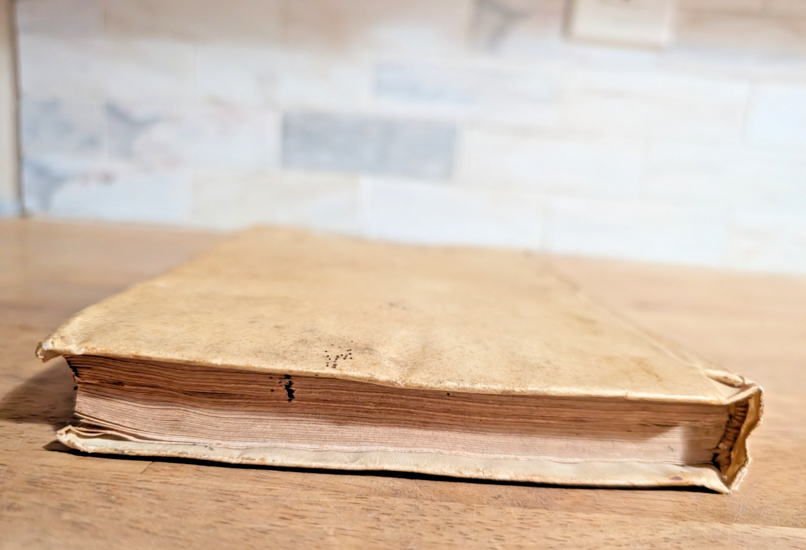 Antique Vellum Bound 1789 Theology Book of Sermons in Spanish Dominican Sisters