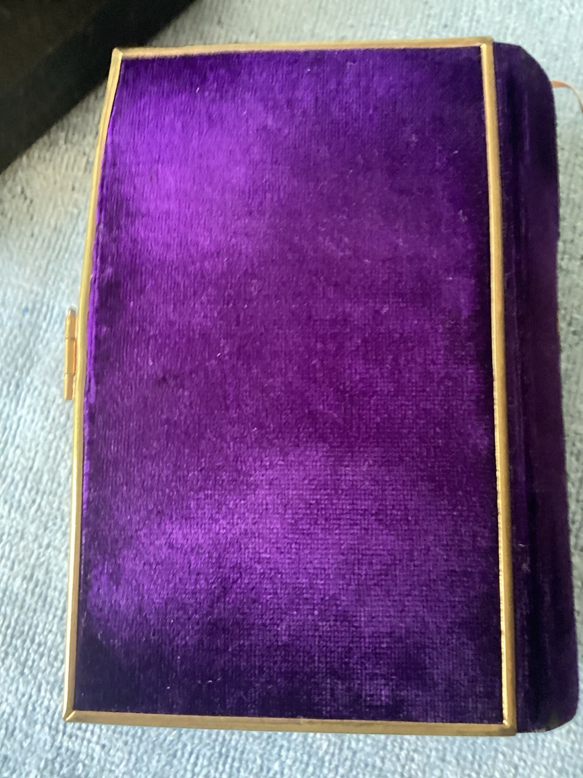1890 German PrayerBook, Museum Quality, Richly Decorated, 3×4.5”, 472 pages