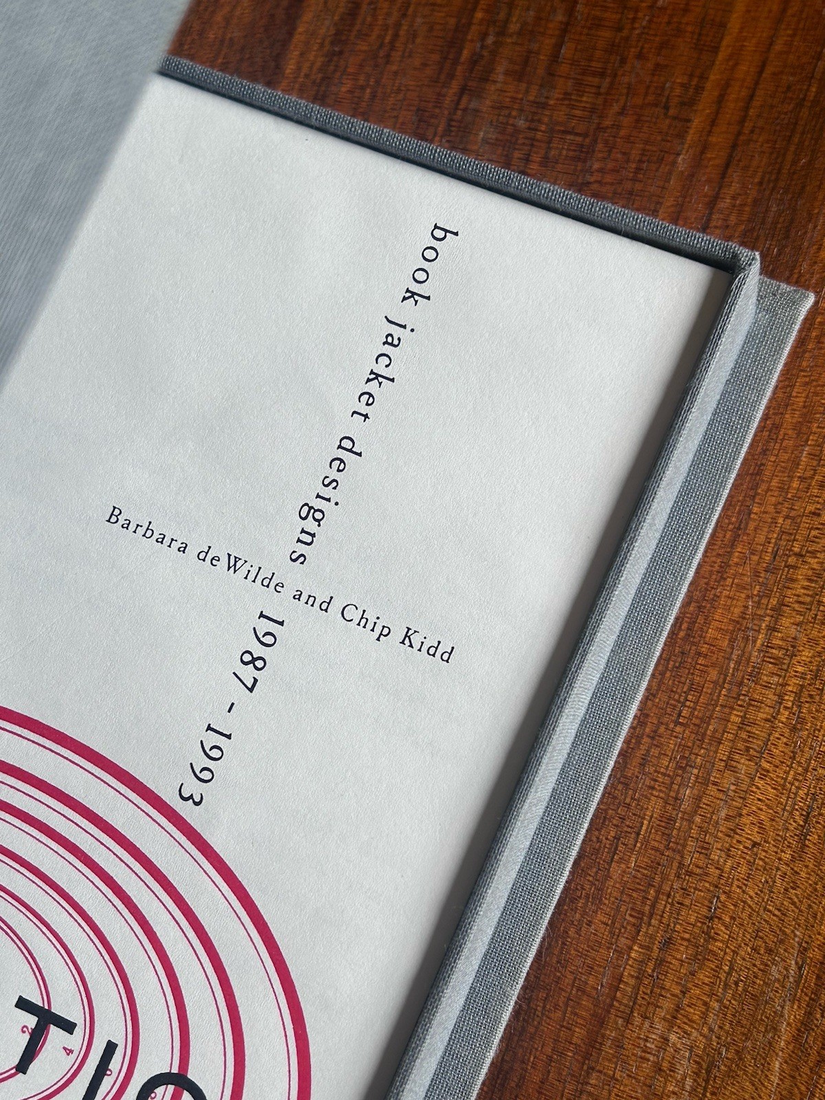 Barbara deWilde and Chip Kidd FICTION, NONFICTION Exhibition Catalog 1993