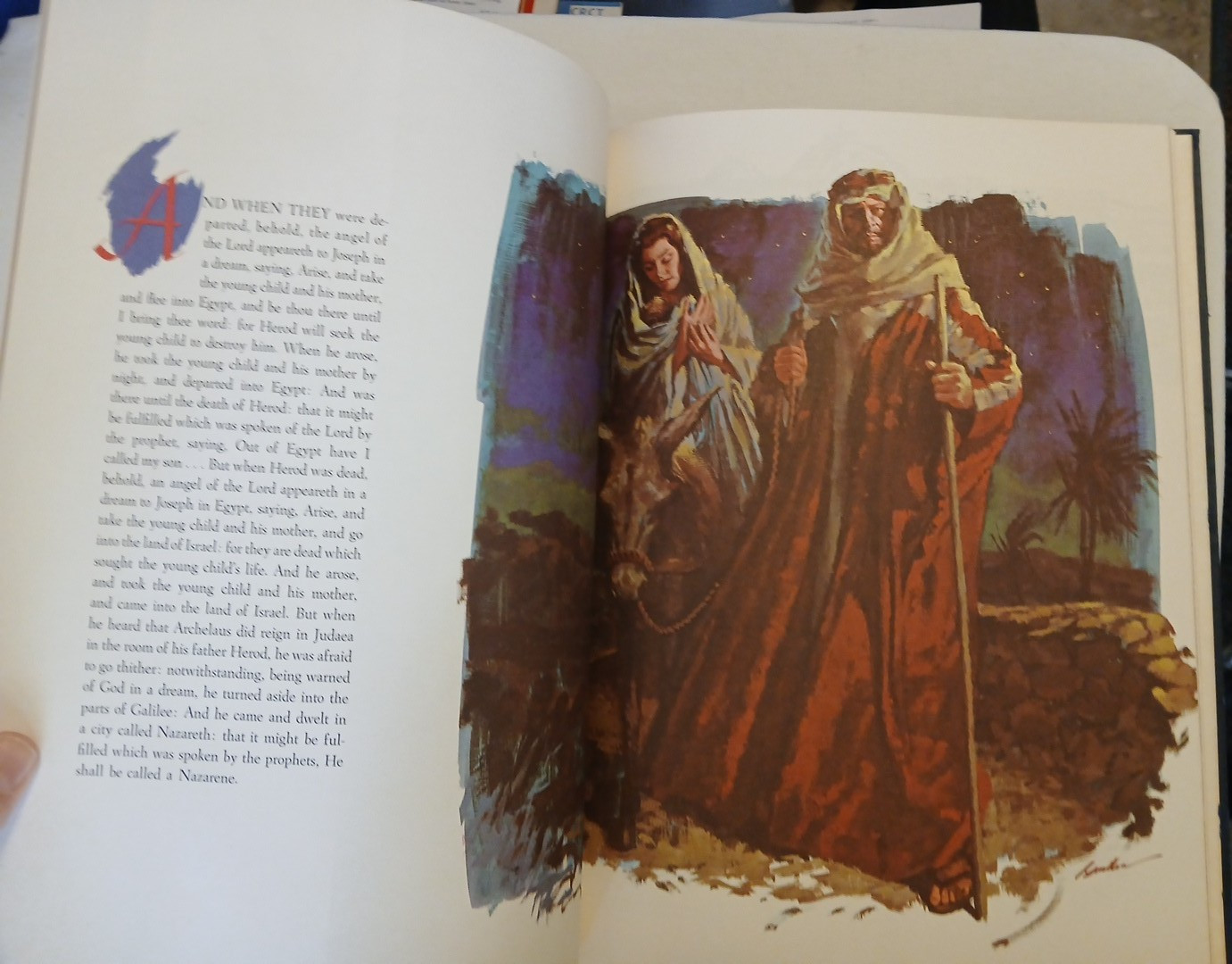 1965 American Annual of Christmas Literature & Art Vol. 35 First Edition Vintage